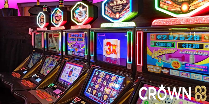 Ưu điểm khi chơi game slots tại Crown88